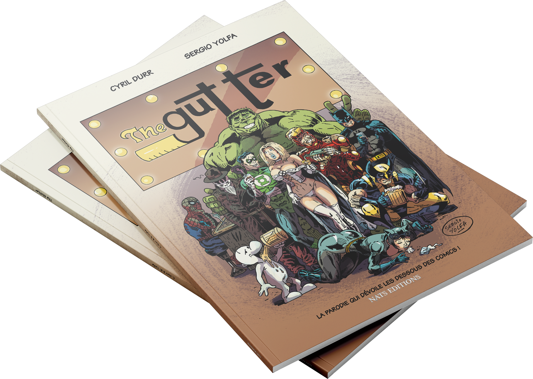 Photo de la bande dessinée The Gutter de Cyril Durr
